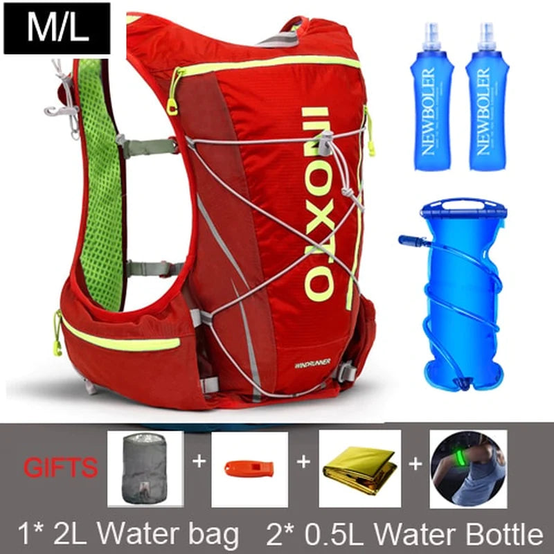 8L Running Hydration Vest Backpack Men Women Outdoor