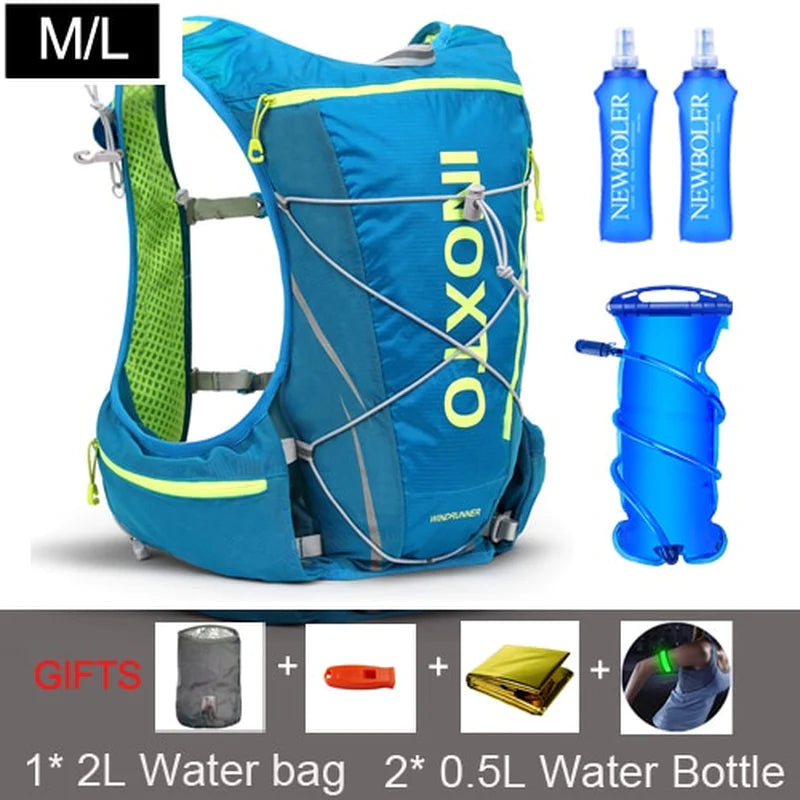 8L Running Hydration Vest Backpack Men Women Outdoor