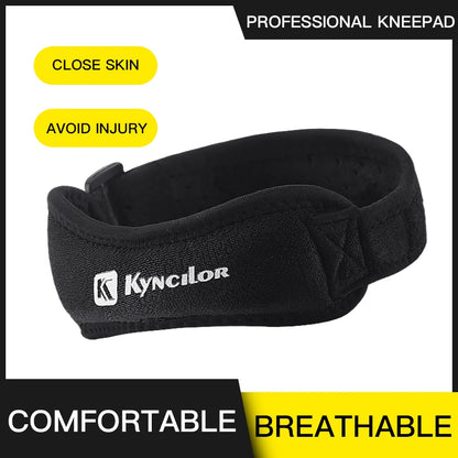 Adjustable Patellar Tendon Knee Strap Brace — Shock-Absorbing Compression Support (1 Piece)