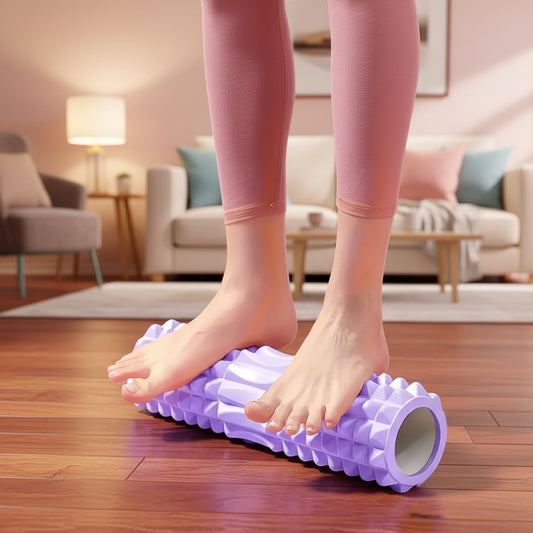 Mini Foam Back Massage Roller for Deep Muscle Relaxation & Post-Workout Recovery