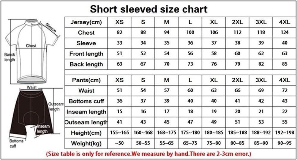 Cycling Jersey Set Pro Team Cycling Clothing